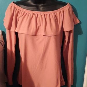 ULTRA FLIRT PINK TOP SIZE L